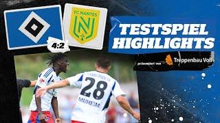 HIGHLIGHTS, TORE & INTERVIEWS | HSV vs. FC Nantes I präsentiert von Treppenbau Voß