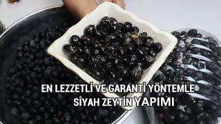 Yiyen Herkesin Tarifini Aldığı En Lezzetli‼️Ve Garanti YöntemleSiyah Zeytin Nasıl Yapılır#Zeytin