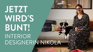 Homestory: Ein Zuhause voller Farben | Interior Designerin Nikola zeigt wie‘s geht!