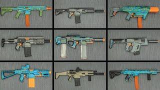 NERF SHOWCASE | Tacti-cool Customized Nerf Blasters!