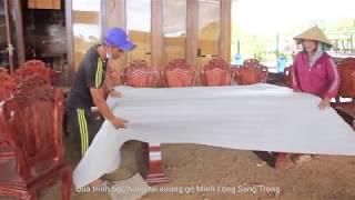 Hàng đi tại xưởng gỗ Minh Long Sang Trọng