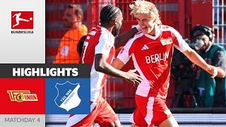 Early Goals Secure Three Points! | 1. FC Union Berlin - TSG Hoffenheim 2-1 | Highlights