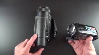 Sony Handycam FDR-AX100/b 4k Ultra HD Camcorder Review and Unboxing.