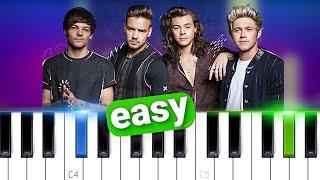 One Direction - Infinity | 100% EASY PIANO TUTORIAL