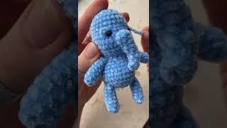 Crochet amigurumi toy chenille yarn from Action Netherlands