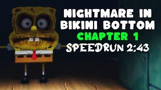 Roblox Nightmare in Bikini Bottom Chapter 1 Speedrun 2:43