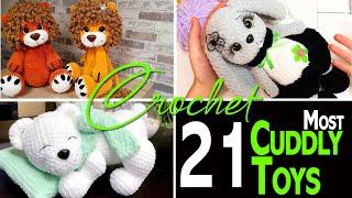 Crochet   The Most Cuddly Amigurumi Toys  | Collection with Tutorials | @anea_design_studio