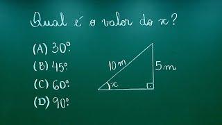 TRIGONOMETRIA - (SENO) - Razões Trigonométricas - Professora Angela Matemática