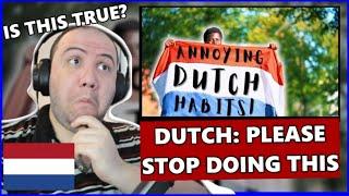 Message To The Dutch: PLEASE Stop Doing This | Teacher Paul Reacts 