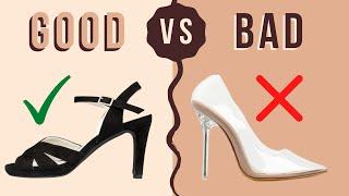 The Difference Between Good Quality vs Bad Quality Heels - How To Find Good Quality High Heels