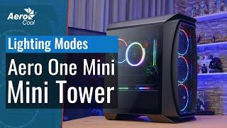 AeroCool Aero One Mini Tower Case  - 23 Lighting Modes