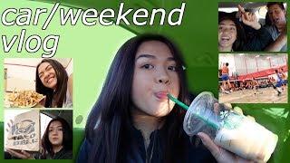 CAR/WEEKEND VLOG (Food, Music, Volleyball, Driving) | maiphammy