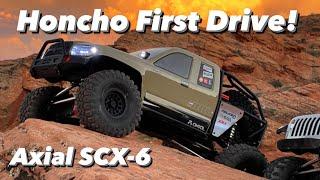 Axial SCX-6 Honcho!!! First Run