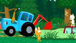 Котенок и волшебный гараж  Все серии подряд (сборник 3)  Мультфильм для детей