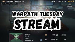 Warpath 10.4 - Thursday stream: Let's rework my officer training together