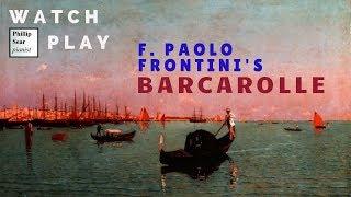 Francesco Paolo Frontini: Barcarolle