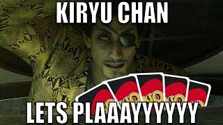 majima and kiryu play uno