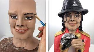 Making The KING OF POP Out Of CAKE! | Talented Baker Creates Realistic Celebrities