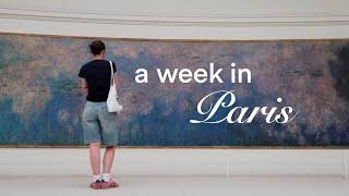 a week in Paris  cafe hopping, book shopping, good food &museum visits