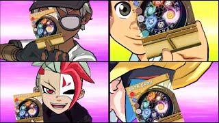 Bakugan Battle Brawlers Tag Battle GNT and Komba vs Masquerade and Marduk