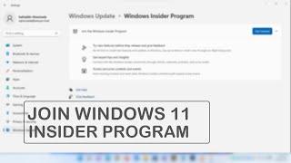 How to Join Windows insider program in 2022?