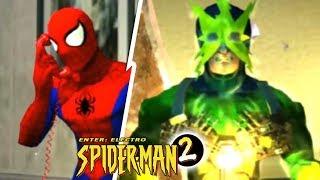 Spider-Man 2: Enter Electro All Cutscenes | Full Game Movie (PS1) 1080p