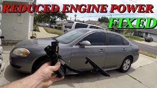 Reduced Engine Power FIX on Chevy P2122 P2138 P2135 Solved