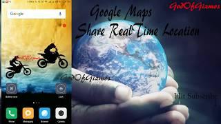 Share Real-time Location Google Maps New Feature - ENGLISH AUDIO