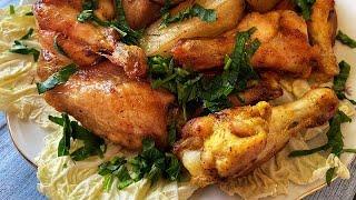 ТЕПЕРЬ ЭТО САМЫЙ ЛЮБИМЫЙ РЕЦЕПТ!! курица в духовке