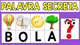 Como formar Palavras Simples | Sílabas | Vogais | Letras | Aprender a ler e escrever | Jogo Infantil