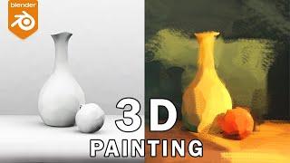 3D to Painting Procedurally: Easier Than You Think! @Y3DS