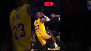 LeBron's Aesthetic Dunk Mastery! #nba #basketball #lebronjames #shorts