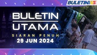 Pemandu Bas Tiada Lesen Memandu, Miliki 27 Saman Trafik | Buletin Utama, 29 Jun 2024