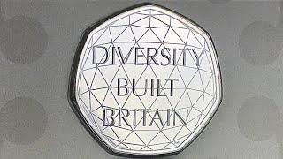 Diversity Built Britain - New 50p Coin! - BUNC || Unpackaging / Unboxing || Royal Mint || 2020 Video