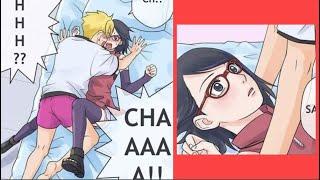 Doujinshi - Boruto x sarada | Boruto magic baby jutsu (English comic dub)