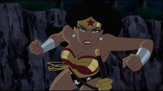 Wonder Woman (DCAU) Powers and Fight Scenes - JLU and Justice League vs The Fatal Five