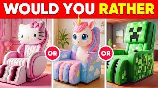 Would You Rather...? Build Your Luxury Fantasy House  Moca Quiz