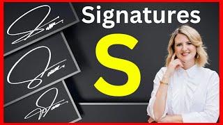  S signature style | S name signature style | Signature ideas for letter S