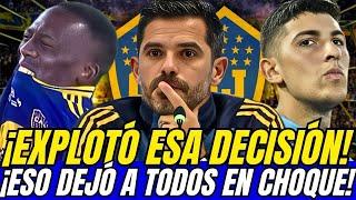 EXPLOTÓ ESA BOMBA! ¡GRAN DECISIÓN ANUNCIADA! ¡ESO NADIE LO ESPERABA! NOTICIAS DE BOCA JUNIORS HOY