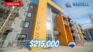 Step inside a trendy modern condo in NW Edmonton for $215,000