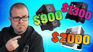 The PC You Should Build - Best $900, $1300, $2000 Gaming PCs for Black Friday!