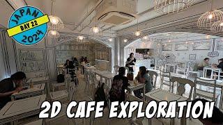 2D Cafe in Shinjuku - Day 22