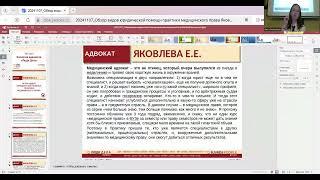 Обзор видов юридической помощи практики медицинского права