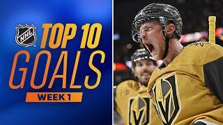 Who's No. 1? | Top 10 Goals from Week 1 | 2023-24 NHL Season