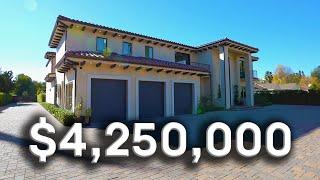 INSIDE a $4,250,000 Woodland Hills MANSION that has EVERYTHING!