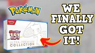 We Finally Got ONE!! Unboxing Pokémon 151 Ultra Premium Collection Box!