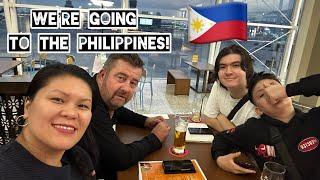 Travelling from London to Philippines! Seeing our family again after 5 years!