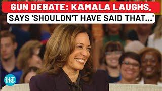 Gun Violence: Kamala Stuns Oprah With Revelation, Then Says 'Shouldn't Have Said That' | US Election