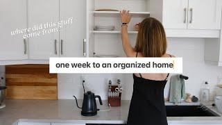 declutter & organize with me  | closet declutter, minimalism journey & simplifying our space 