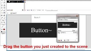 Flash MX - How to link a scene to another scene with buttons [Tutorial]